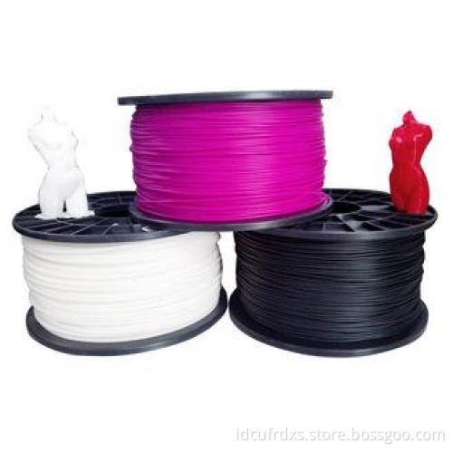 Bio - degradable White / Black Polypropylene 3D Printer Fil